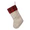 Glitzhome® 21" Merry Christmas Dachshund Stocking, Set Of 2